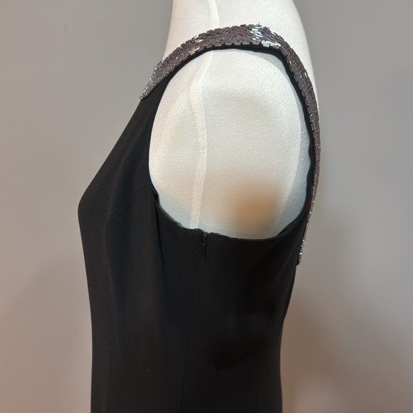 EUC Ralph Lauren Black Cocktail Dress - Size 10 - Picture 4 of 9